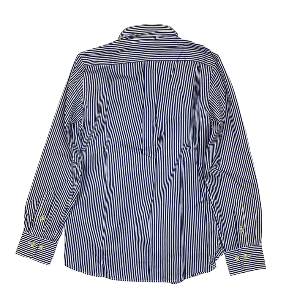 Polo Ralph Lauren Boys Slim Fit Striped Cotton Easter Blue Dress Shirt Size 10 - Picture 4 of 4
